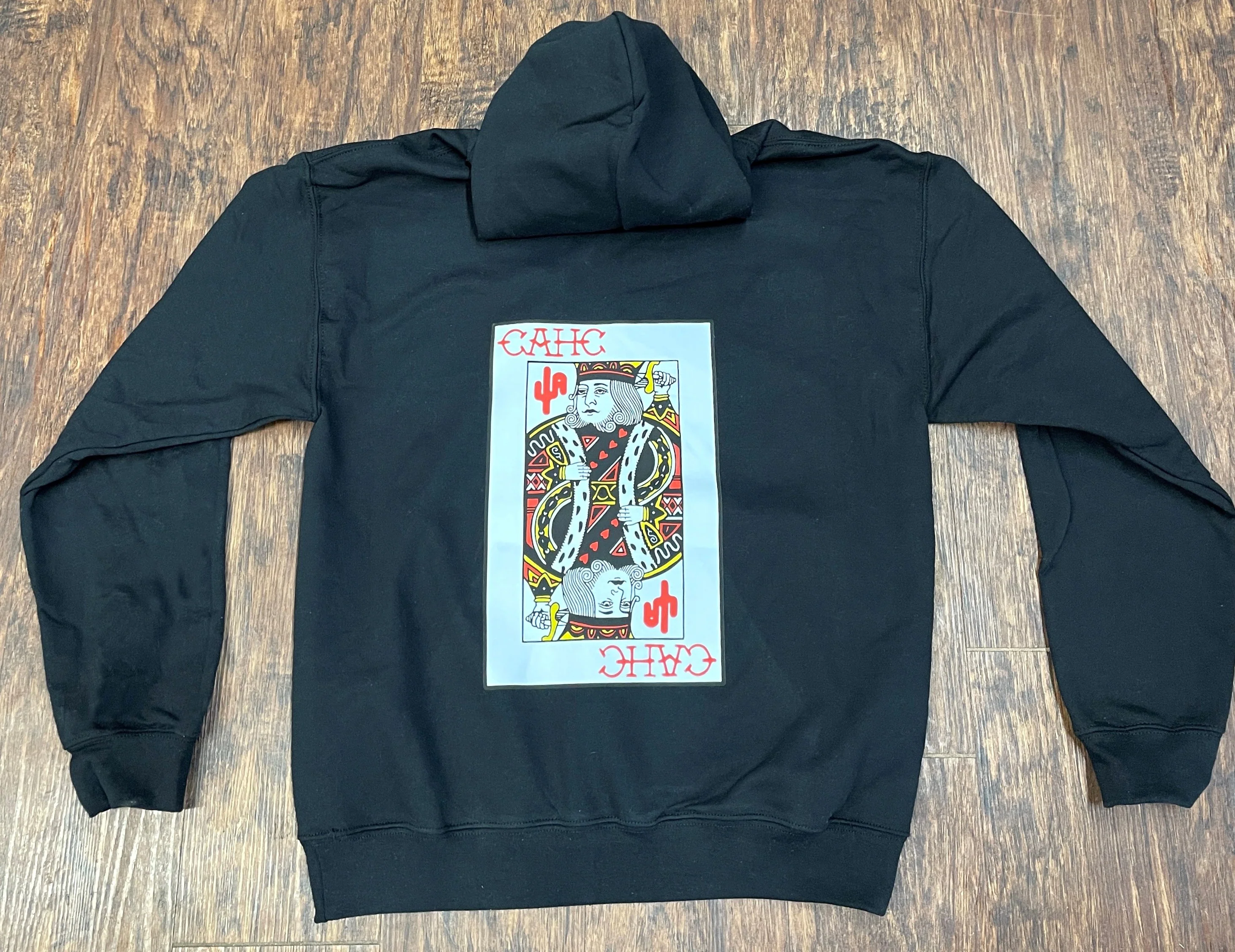 King of Cactus Alley - Black Adult Hoodie
